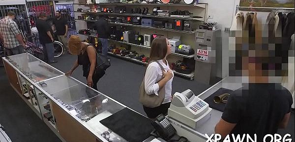  Extraordinary fucking sex in shop